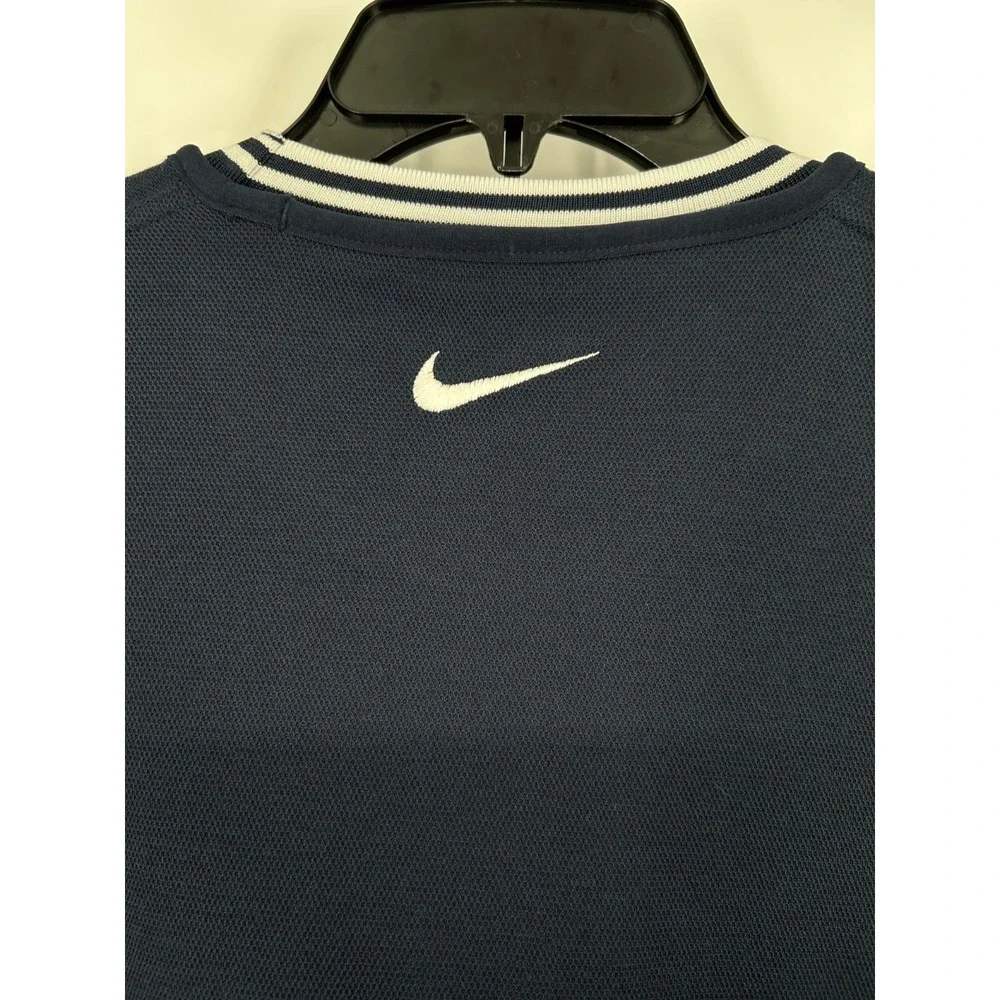Nike Golf Top Men Small Navy Crewneck Sweatshirt Long Sleeve Pullover CU9786-451
